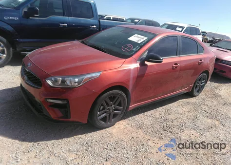 2020 Kia Forte Gt-Line z USA, uszkodzony, nr VIN 3KPF34AD2LE200433